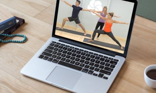 Stream Yoga Classes Online on the go at Work 1